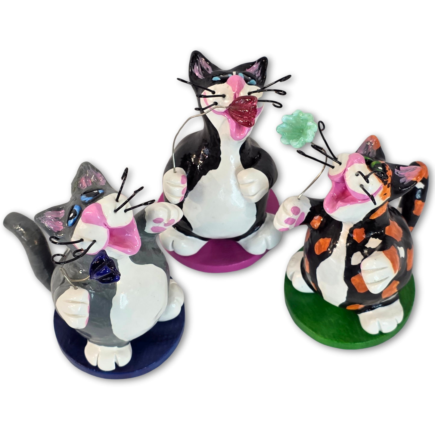 Smell the Flowers Cat