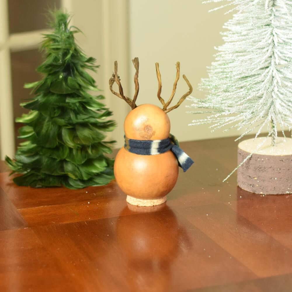 Reindeer Gourd Sculpture-Dash