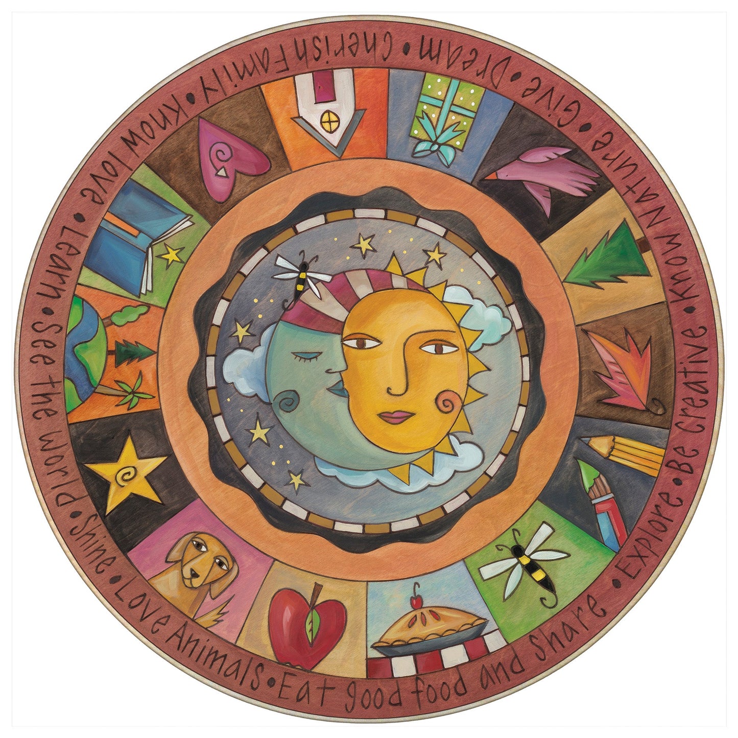 Lazy Susan-Warm Glow (Printed)