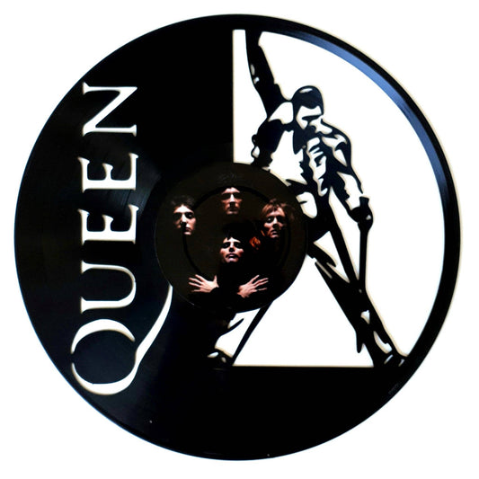 Vinyl Record Art with sticker-Queen