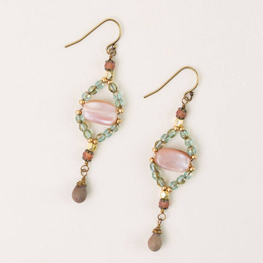 Wildflower Abalone Earrings
