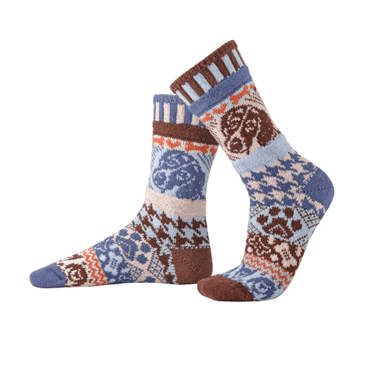 Mismatched Crew Socks-Dog Rescue