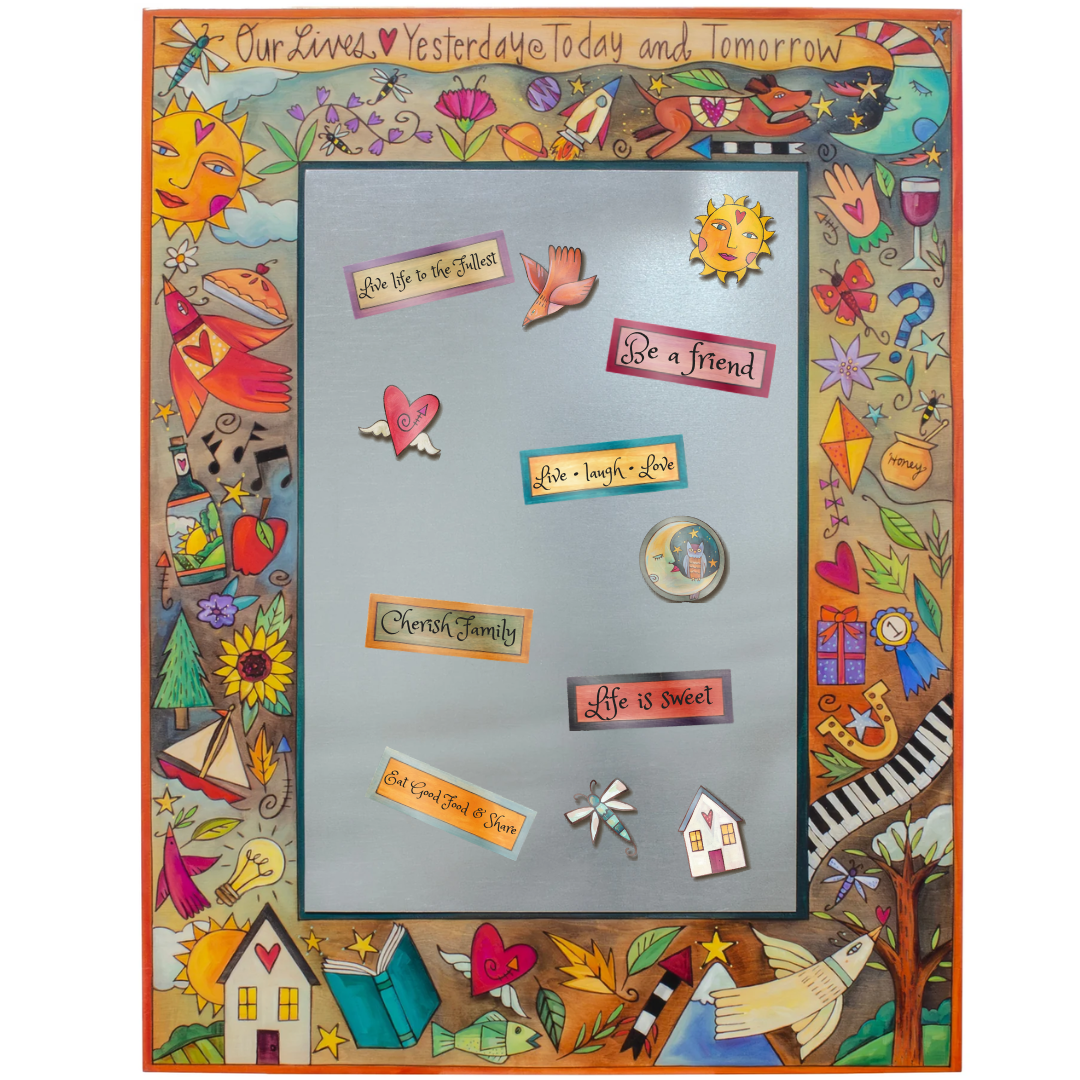 Magnetic Activity Board-Our Family Story