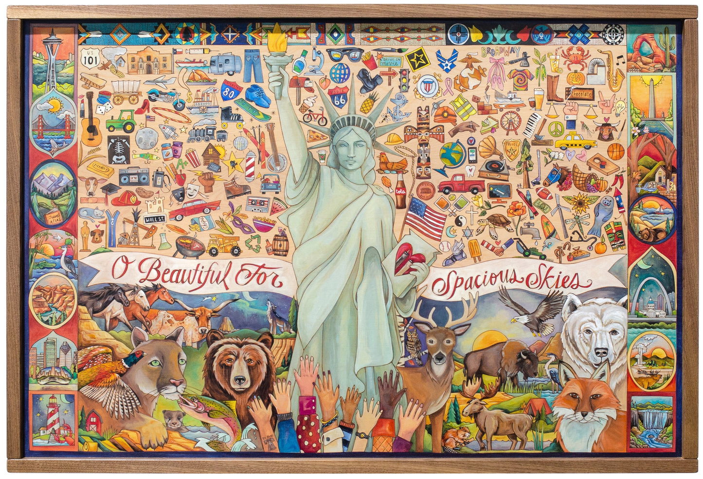 America 250 Wall Plaque