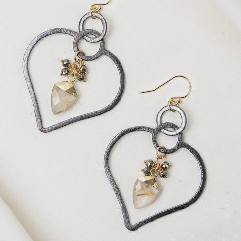 Alchemy Heart Earrings