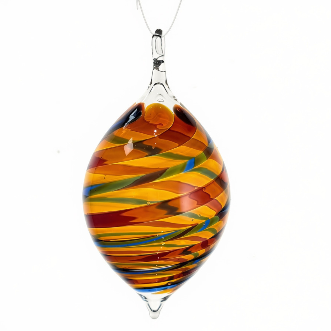 Glass Ornament-Almond