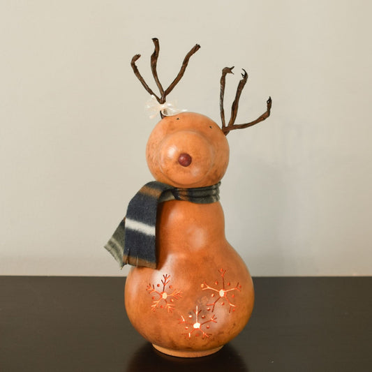 Reindeer Gourd Sculpture-Dancer