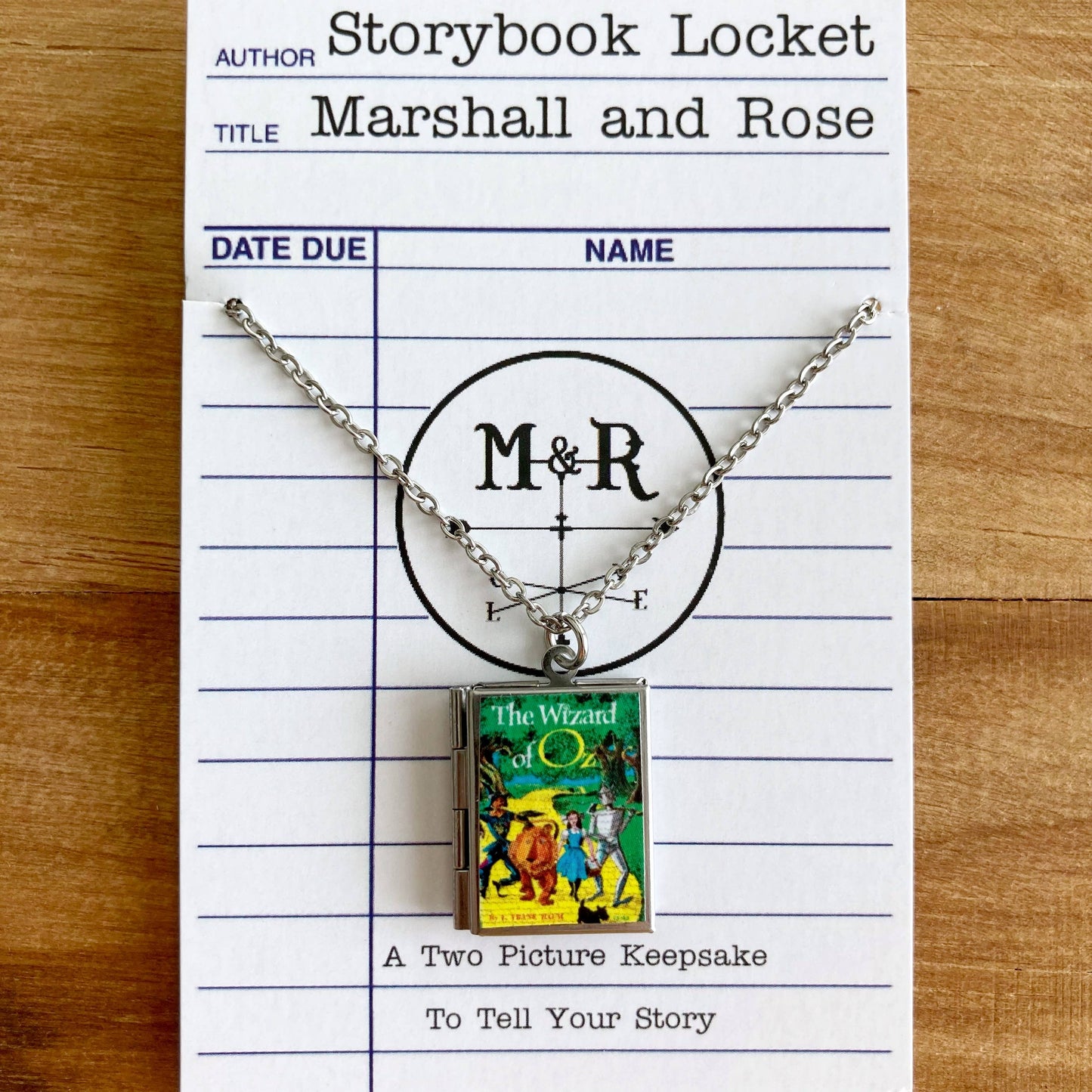 Book Locket-The Wizard of Oz