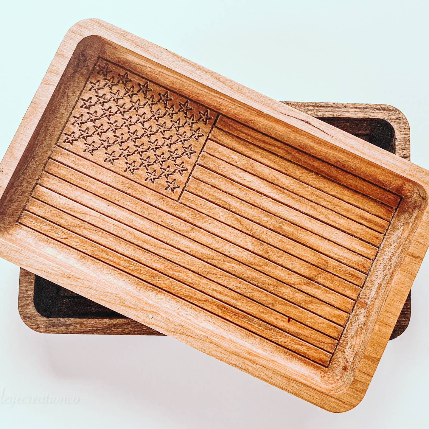 American Flag Catchall Tray