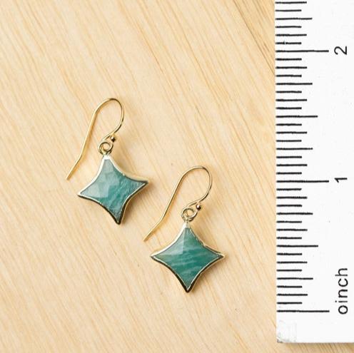 Aurora Amazonite Earrings