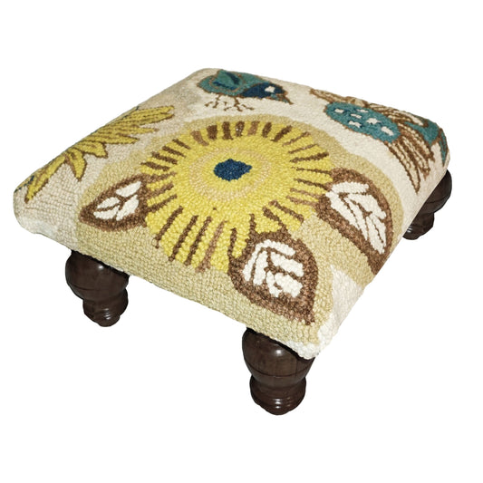 Sunflower Footstool
