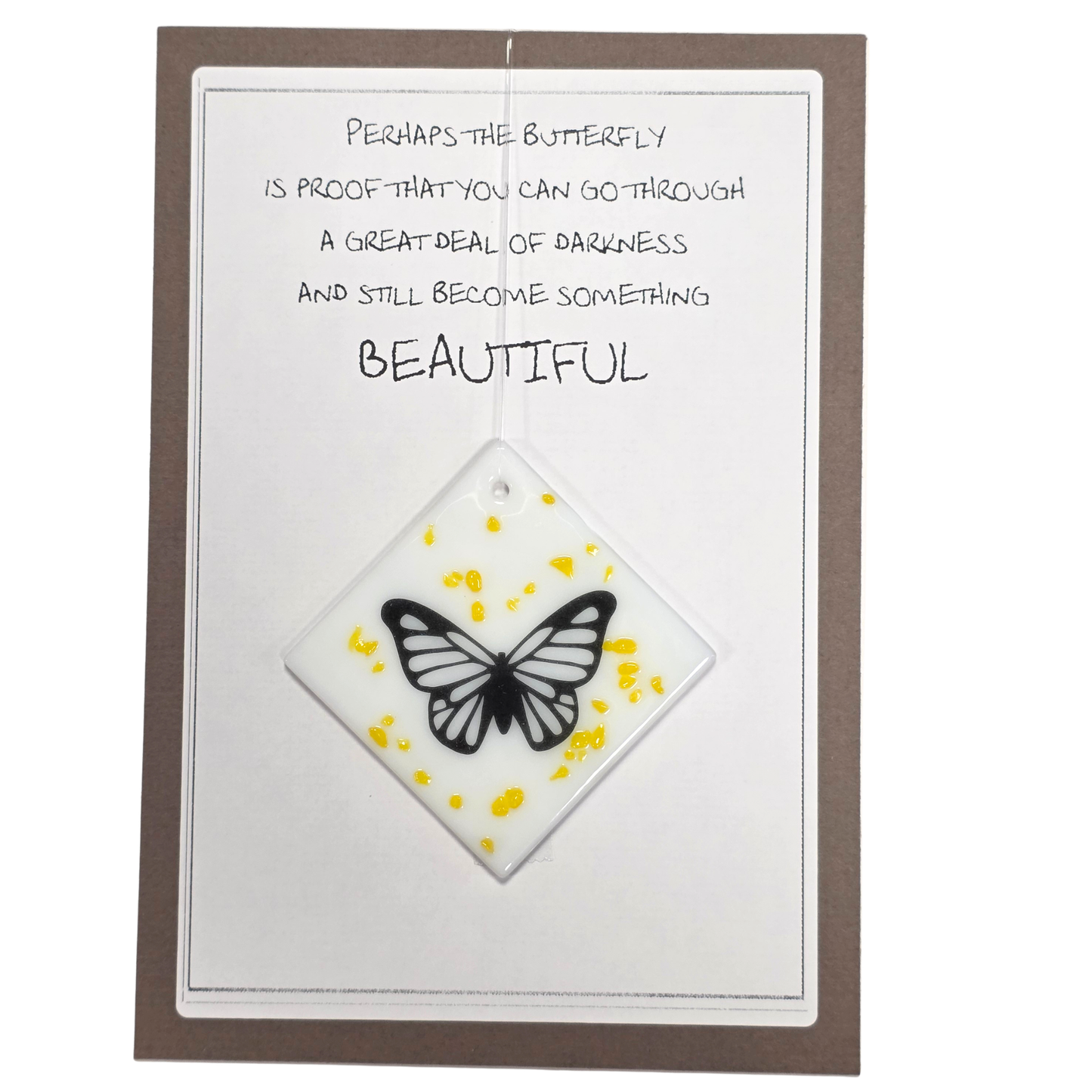 Suncatcher Card-Butterfly