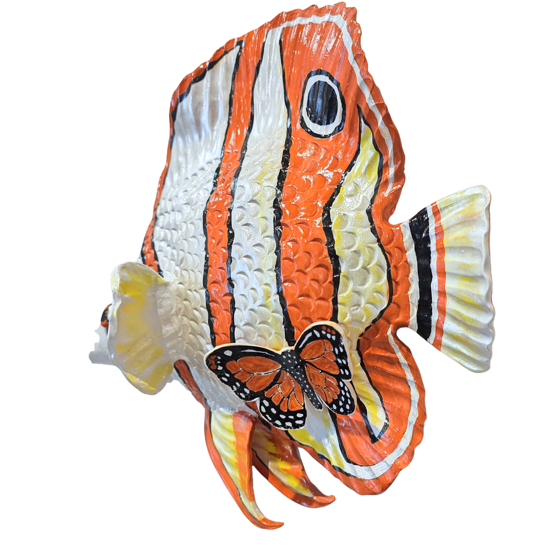 Fish Wall Sculpture-Butterflyfish