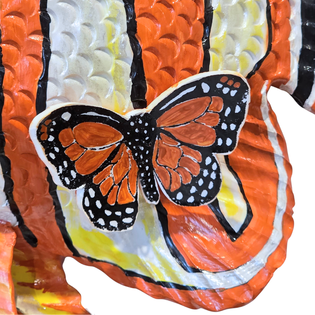 Fish Wall Sculpture-Butterflyfish