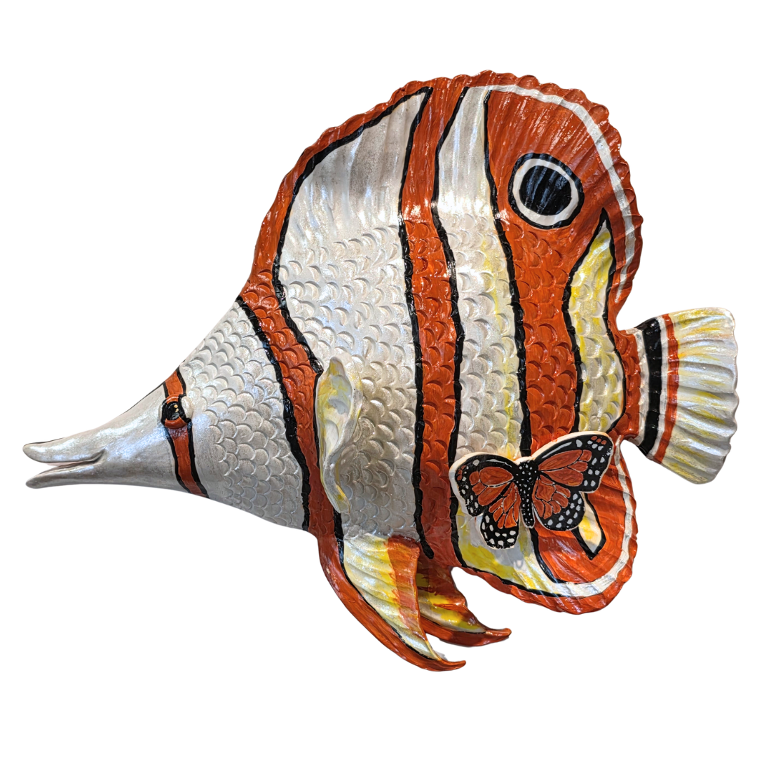 Fish Wall Sculpture-Butterflyfish