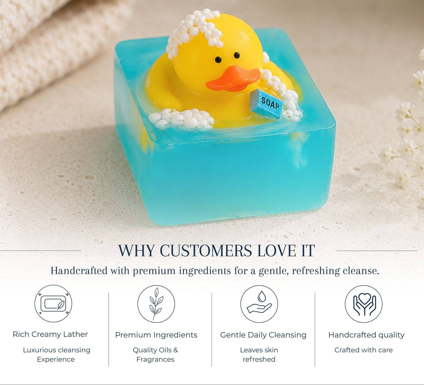Flamingo Duck Toy Soap