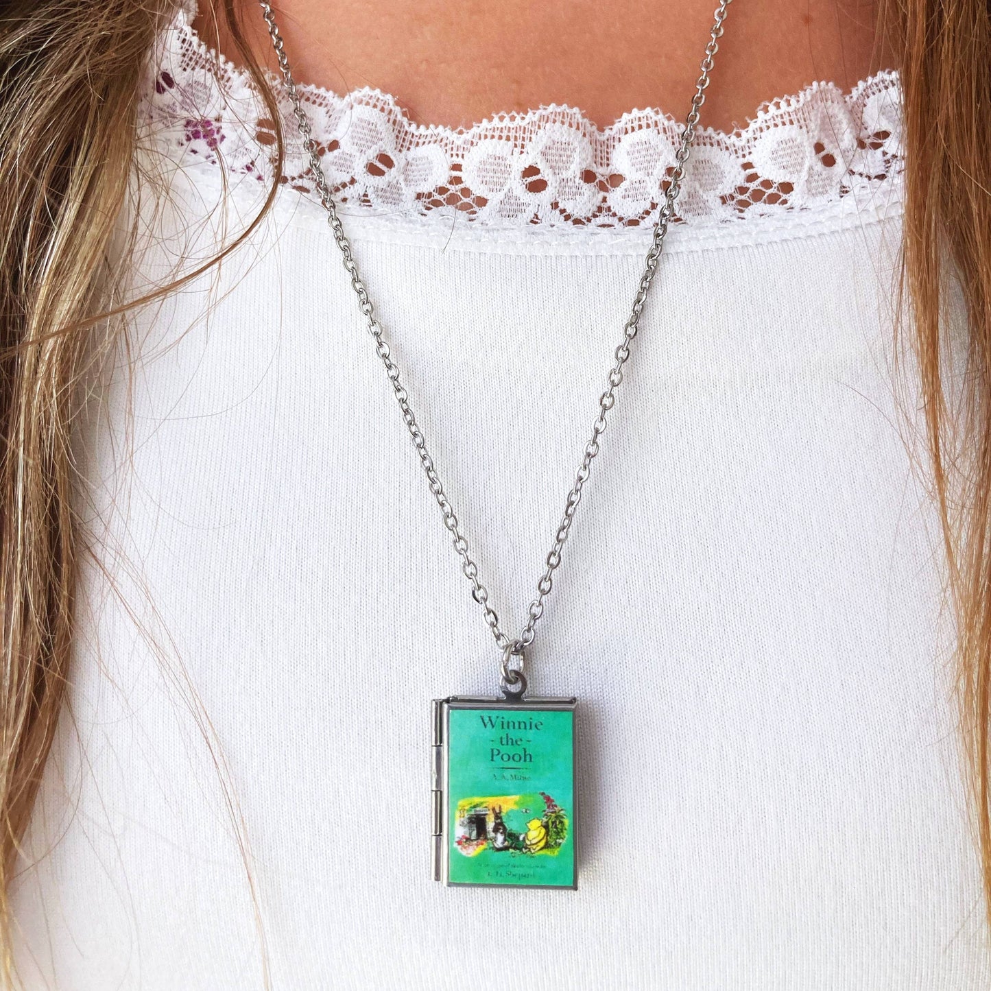 Book Locket-Winnie the Pooh