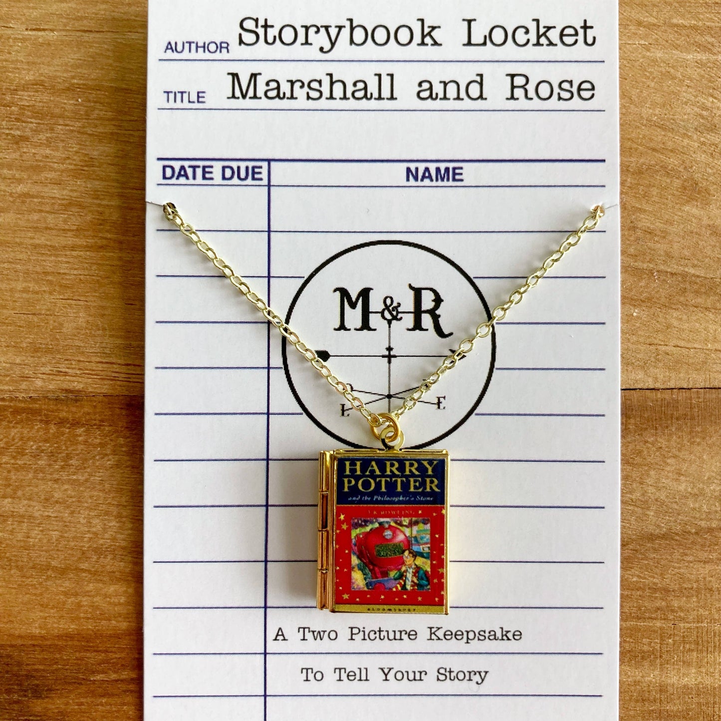 Book Locket-Harry Potter