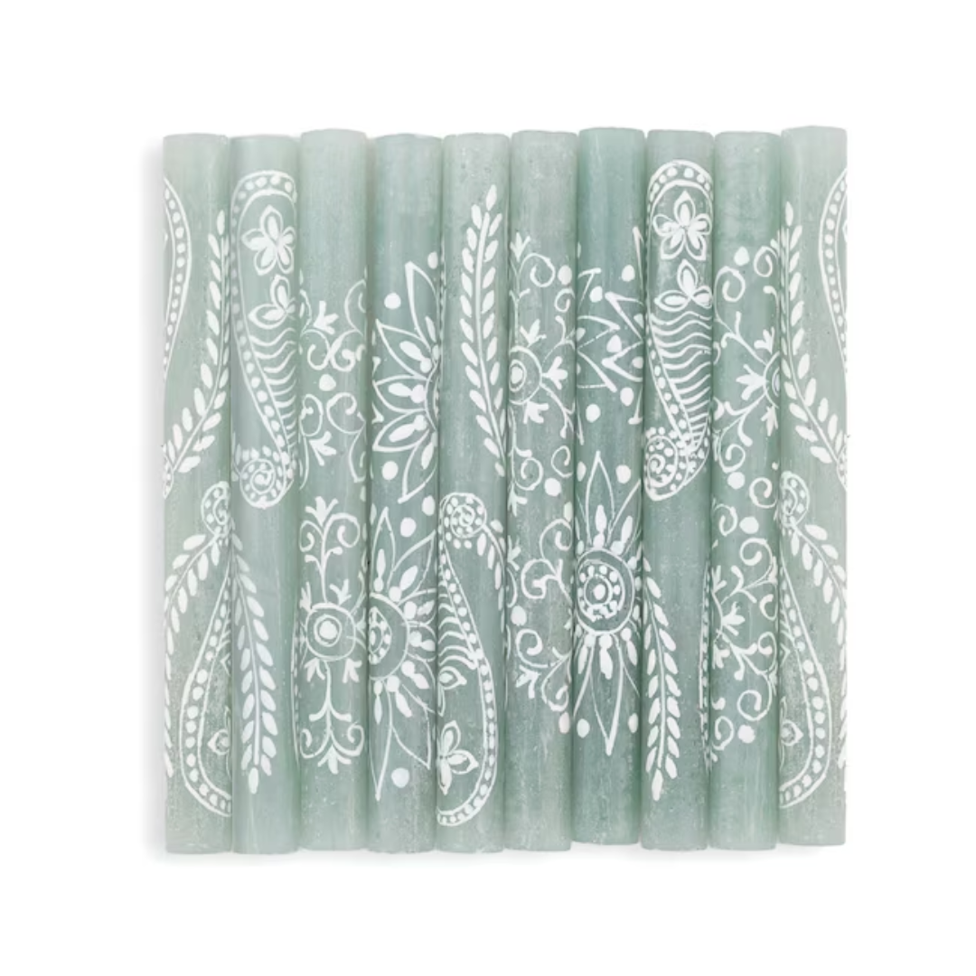 Taper Candles-Henna Duck Egg