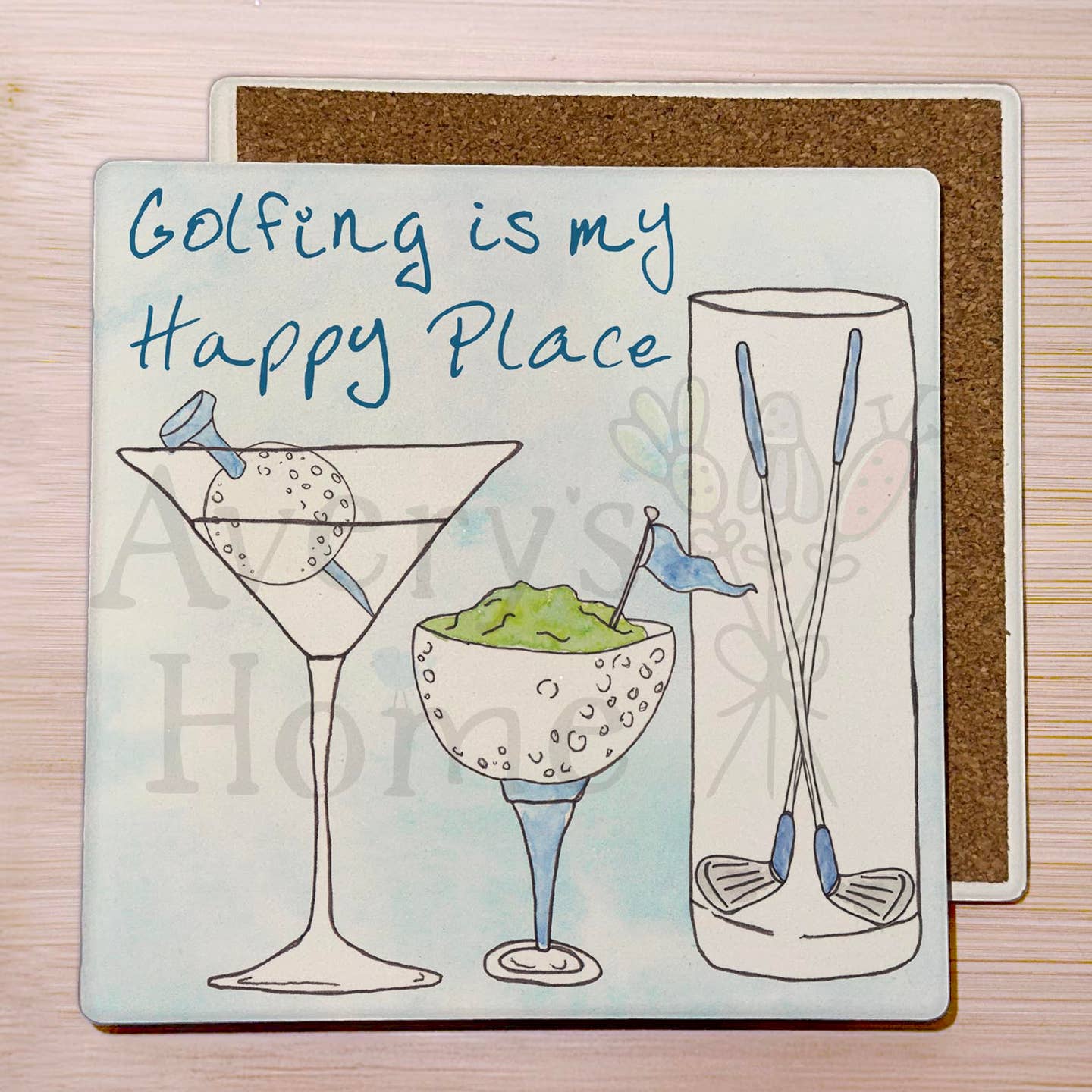 Coaster-Golf Cocktails
