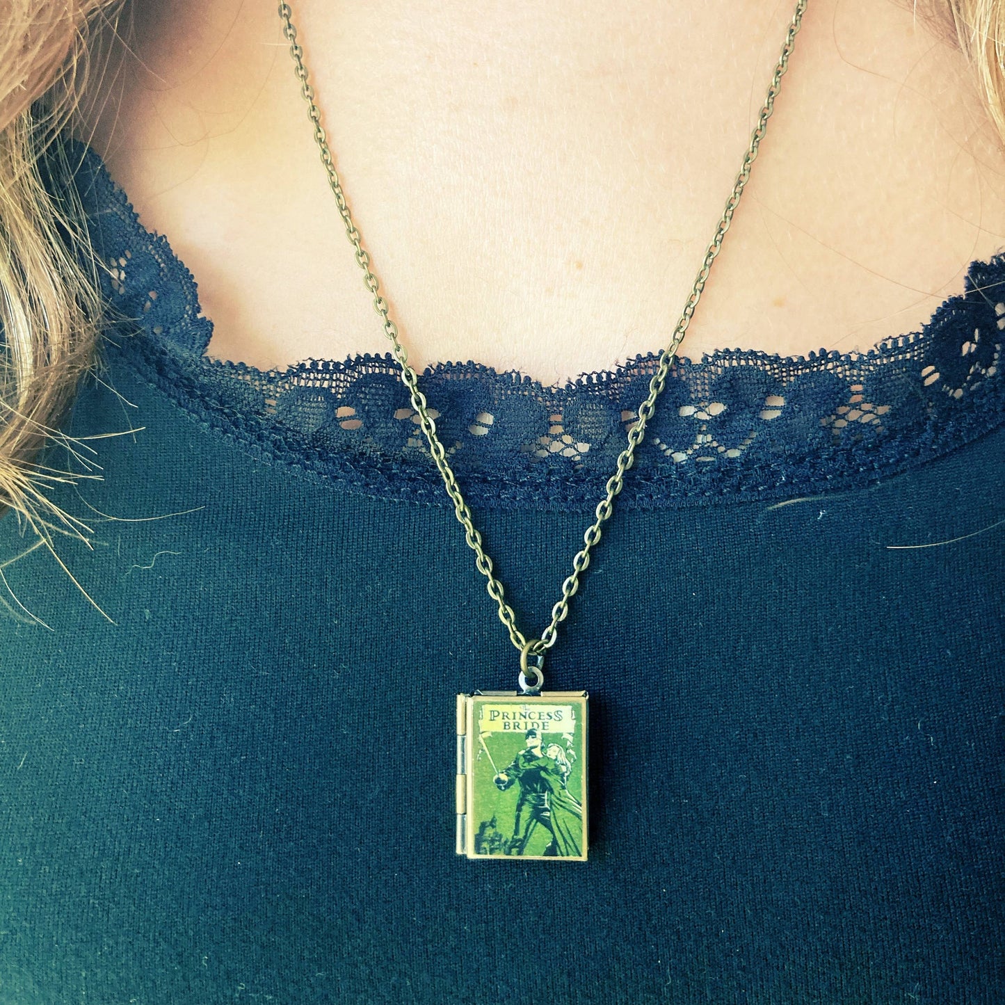 Book Locket-The Princess Bride
