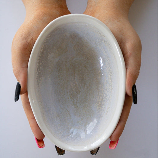 Organic Edge Oval Dish