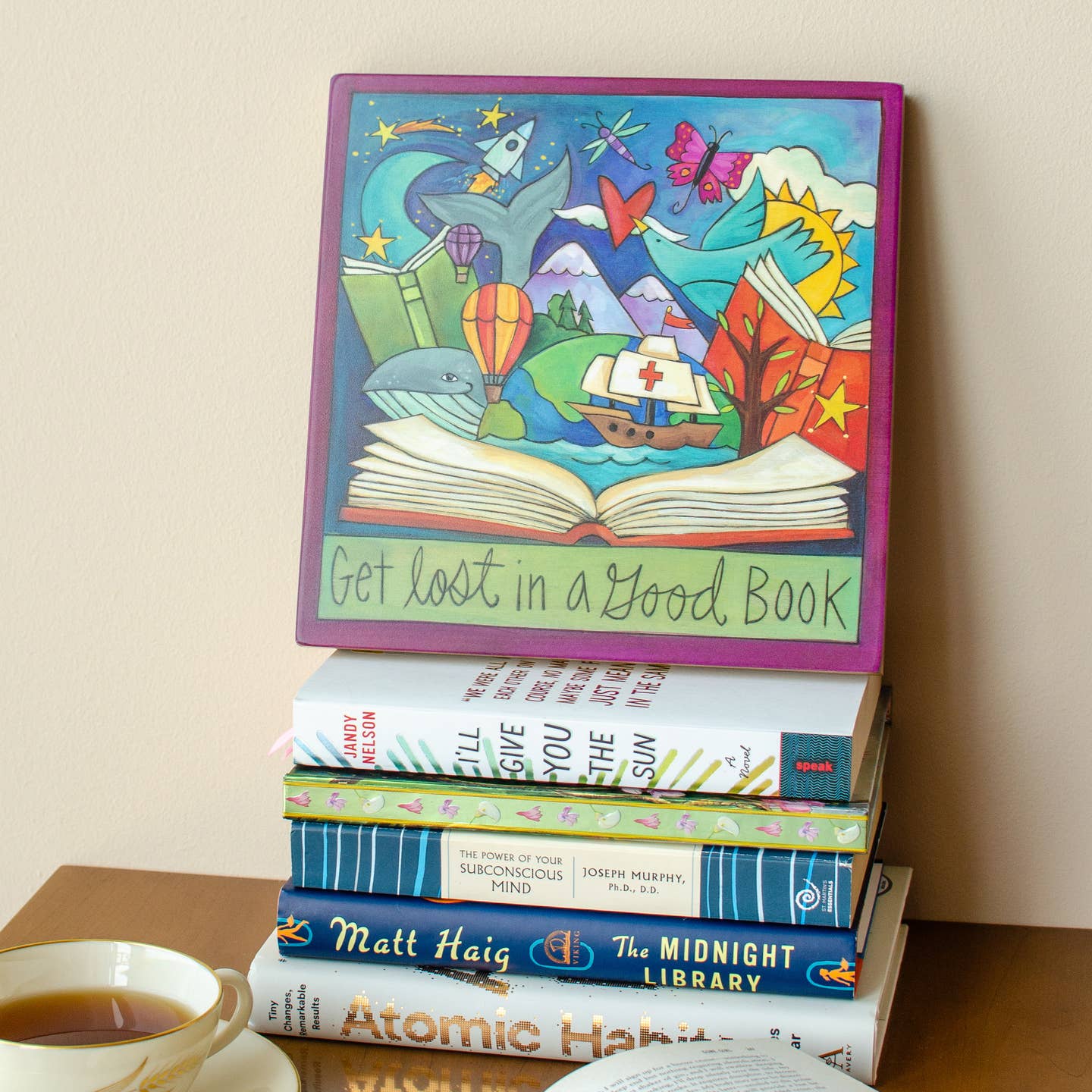 Book Club Plaque-9"