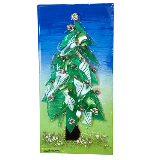 Shattered Glass Christmas Tree