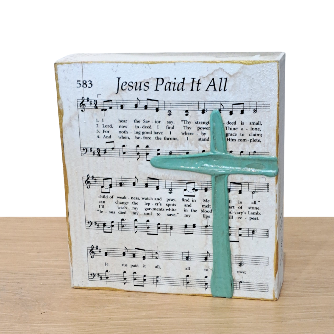 Sheet Music Art- Sm Cross