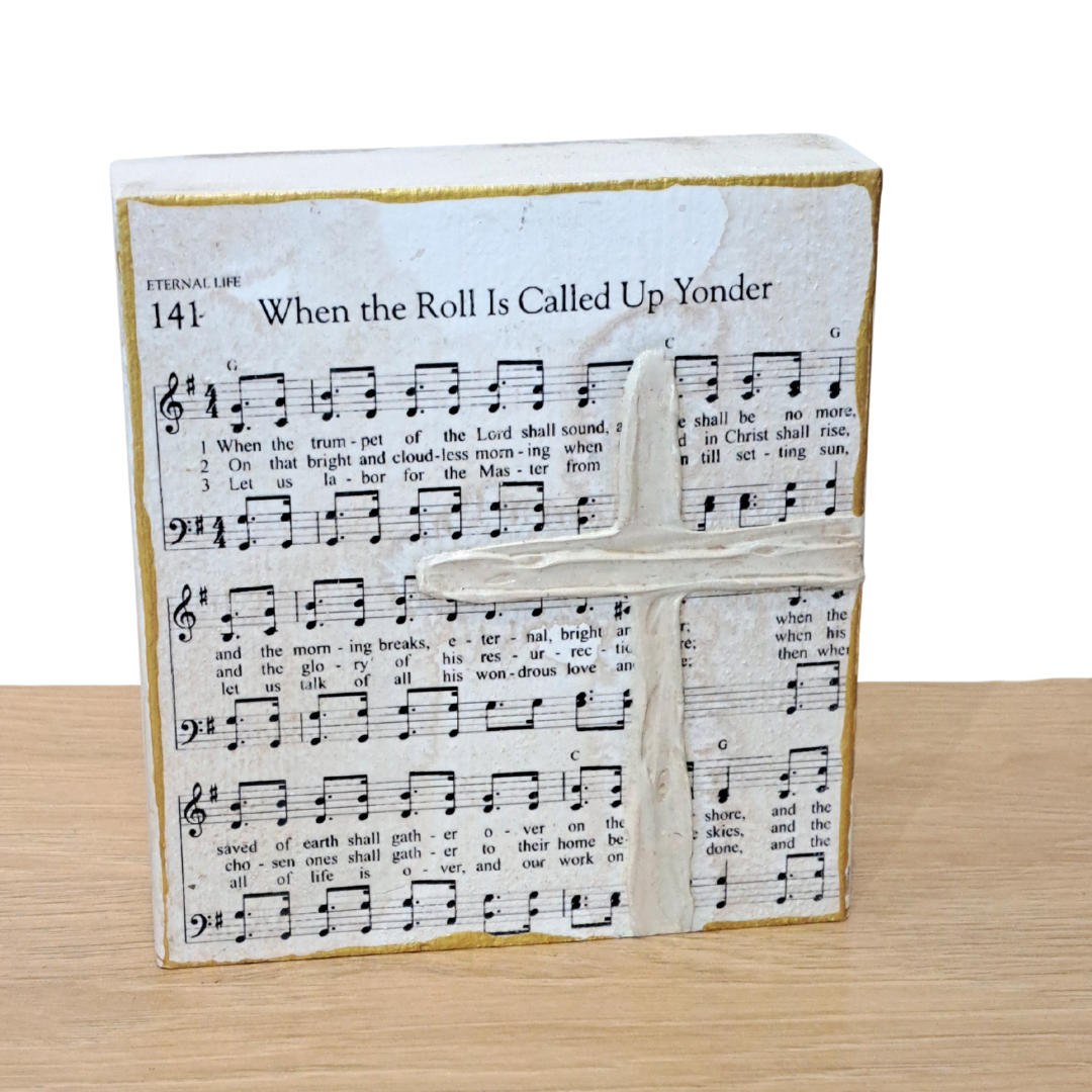 Sheet Music Art- Sm Cross