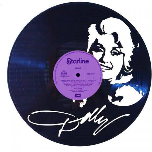 Vinyl Record Art-Dolly Parton