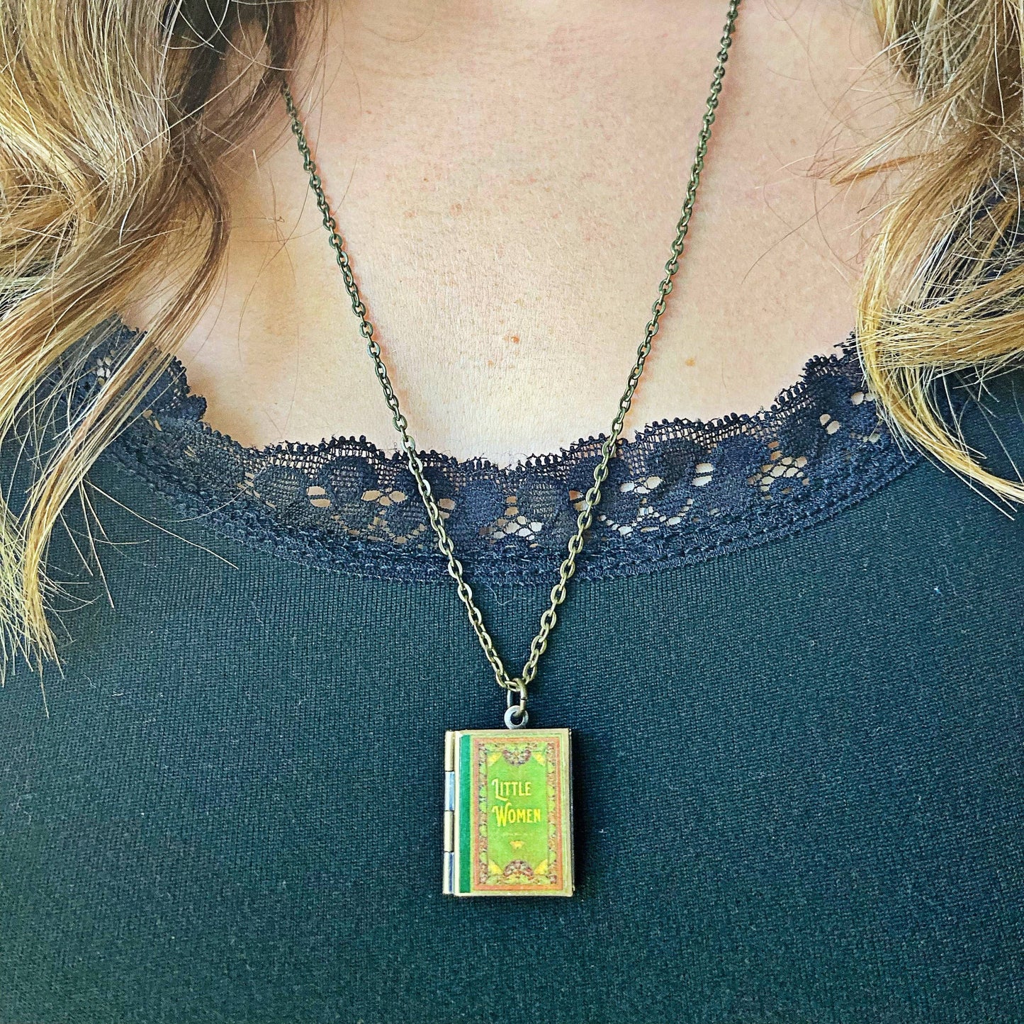 Book Locket-Little Women