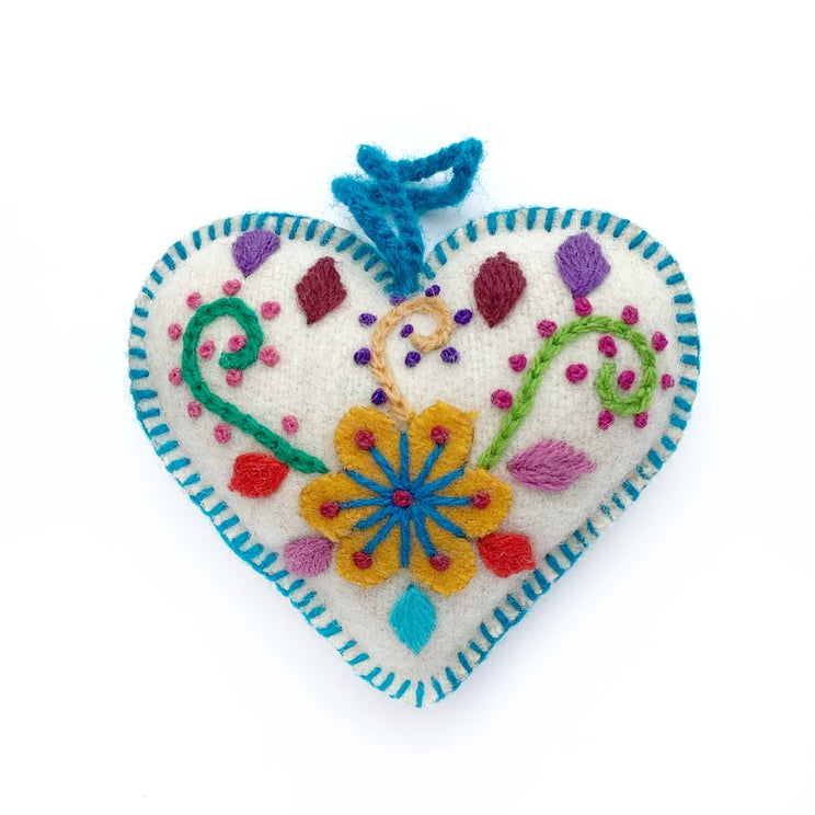 Wool Ornament-Heart