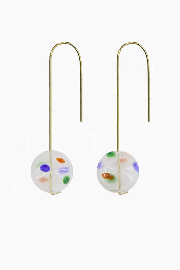 Air Bubbles Earrings-Dots