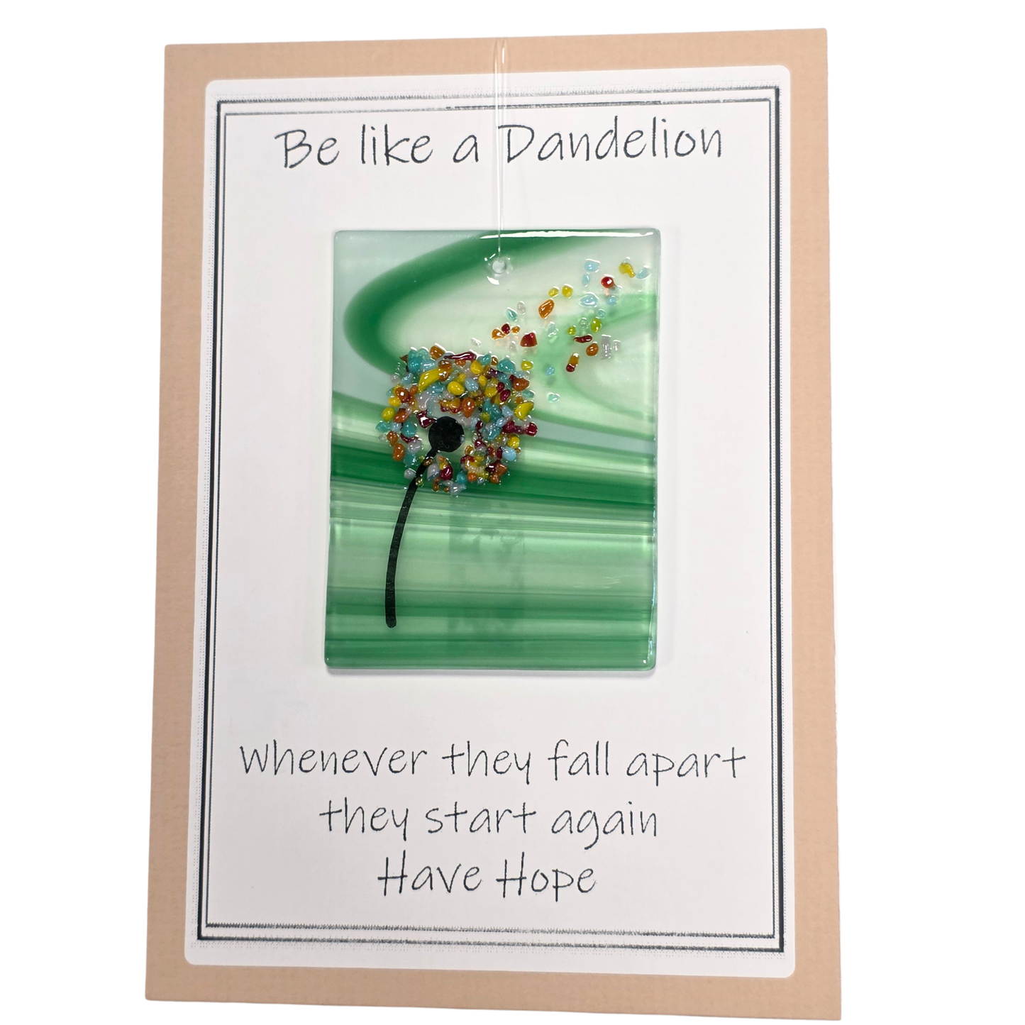 Suncatcher Card-Dandelion