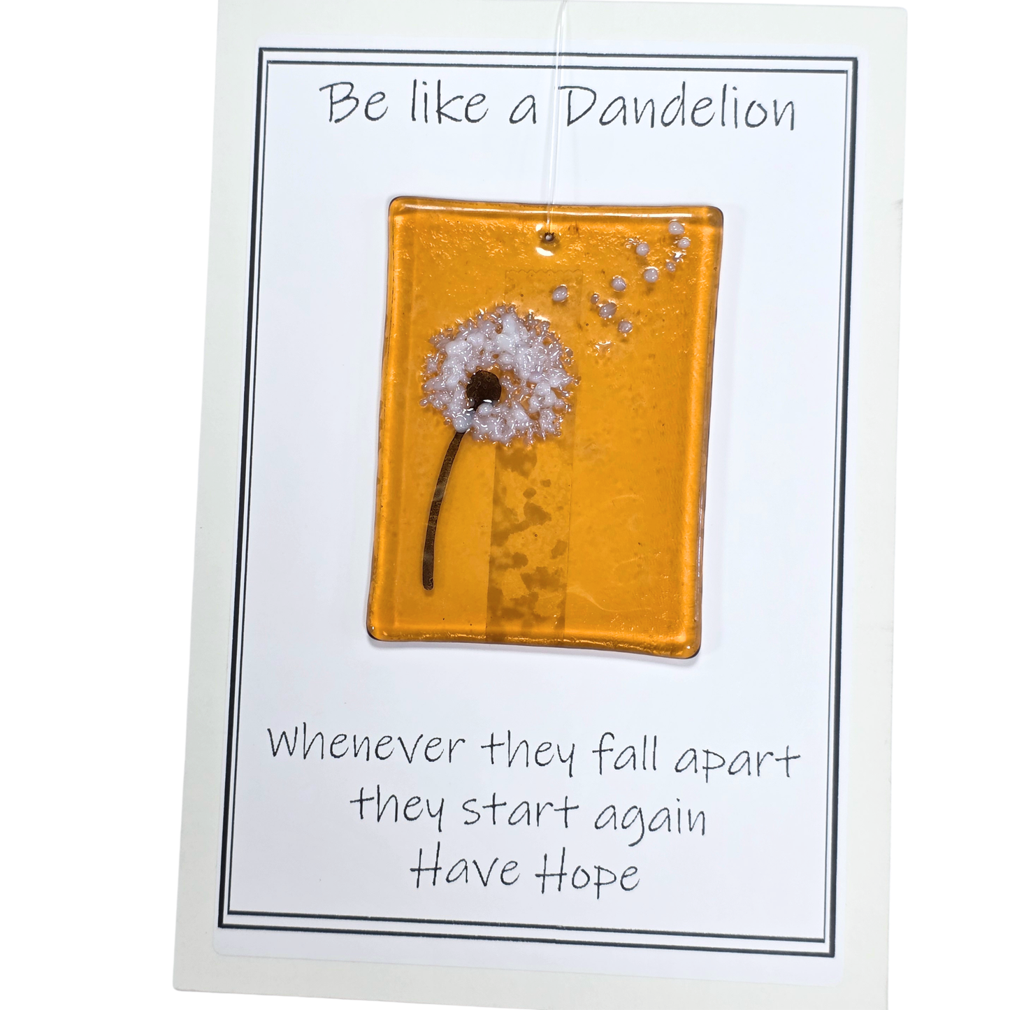 Suncatcher Card-Dandelion