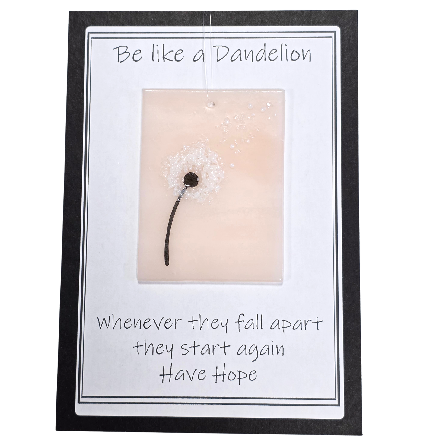 Suncatcher Card-Dandelion