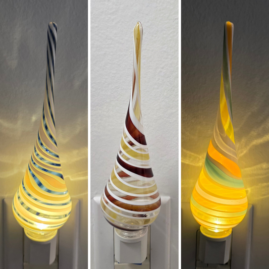 Glass Nightlight-Teardrop