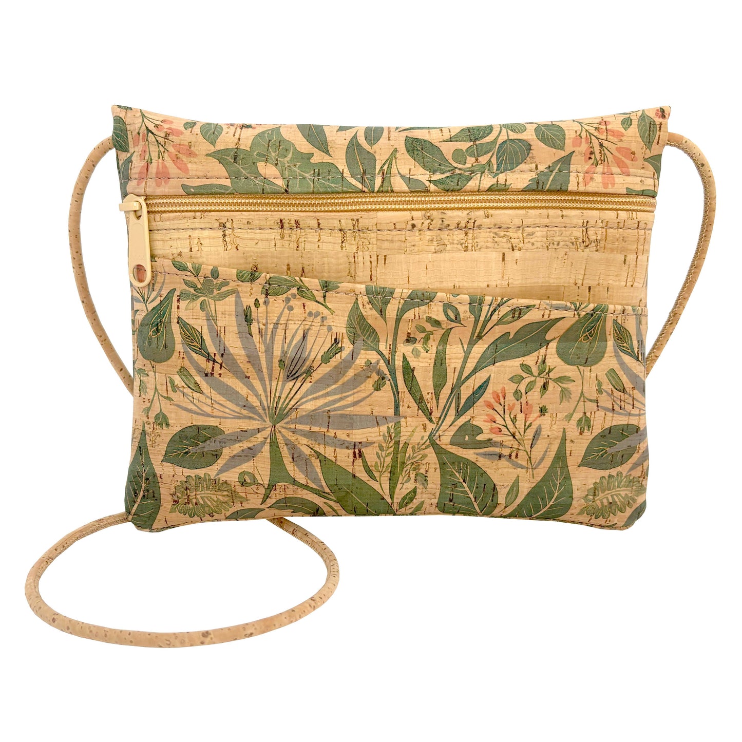 Cork Crossbody Bag | Lush Botanicals
