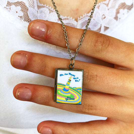 Book Locket-Oh, The Places You'll Go!