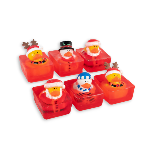 Christmas Duck Toy Soap