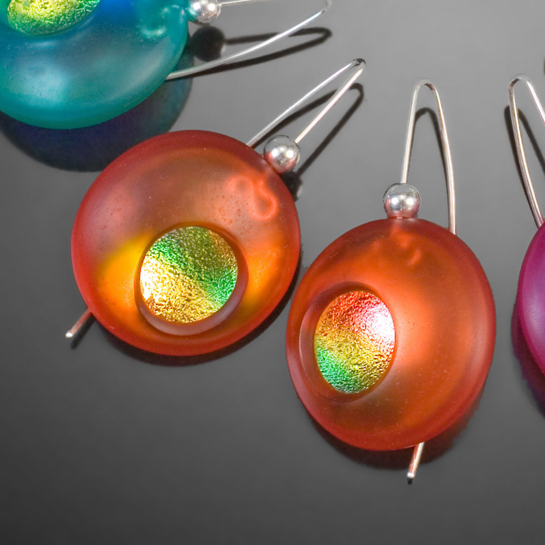 Atomic Orb Earrings