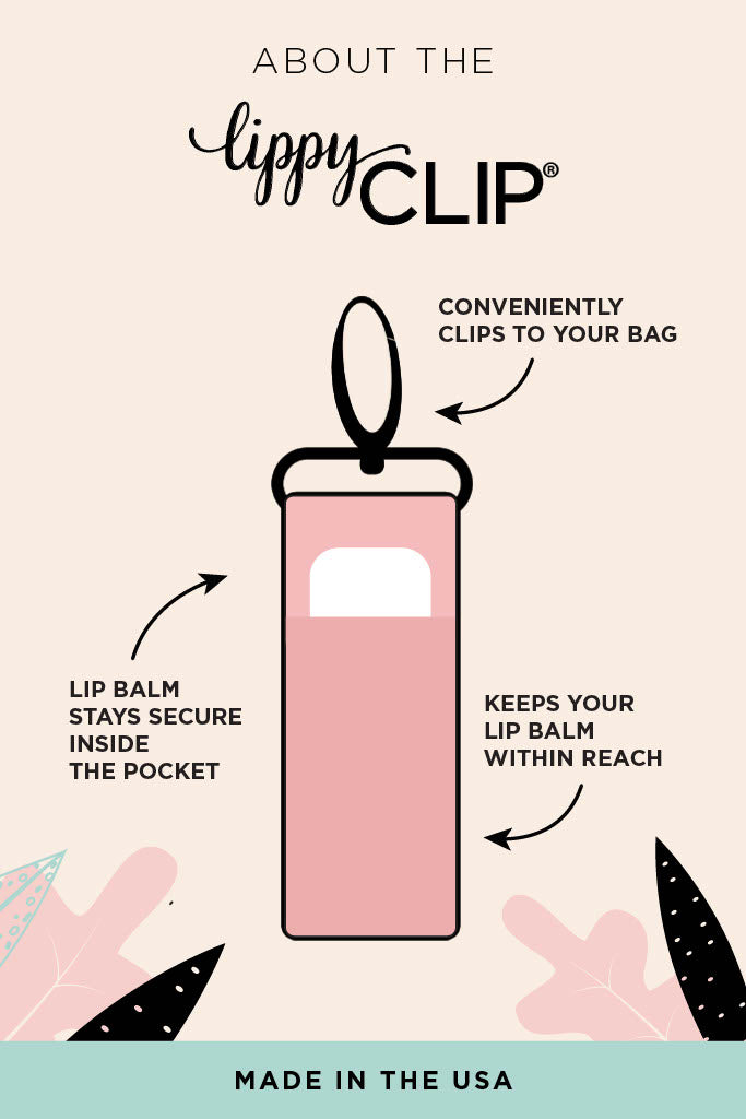 LippyClip-Crimson Floral