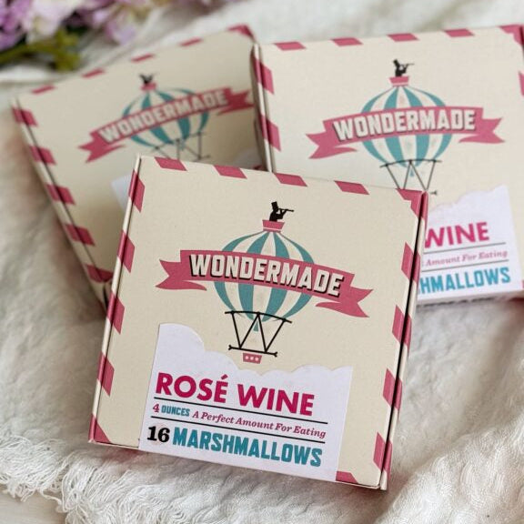 Rosé Wine Marshmallows