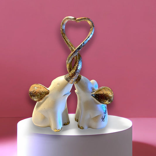 Elephant Love-White