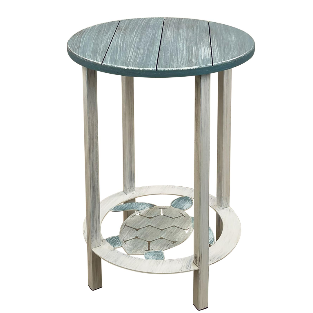 Turtle Round End Table