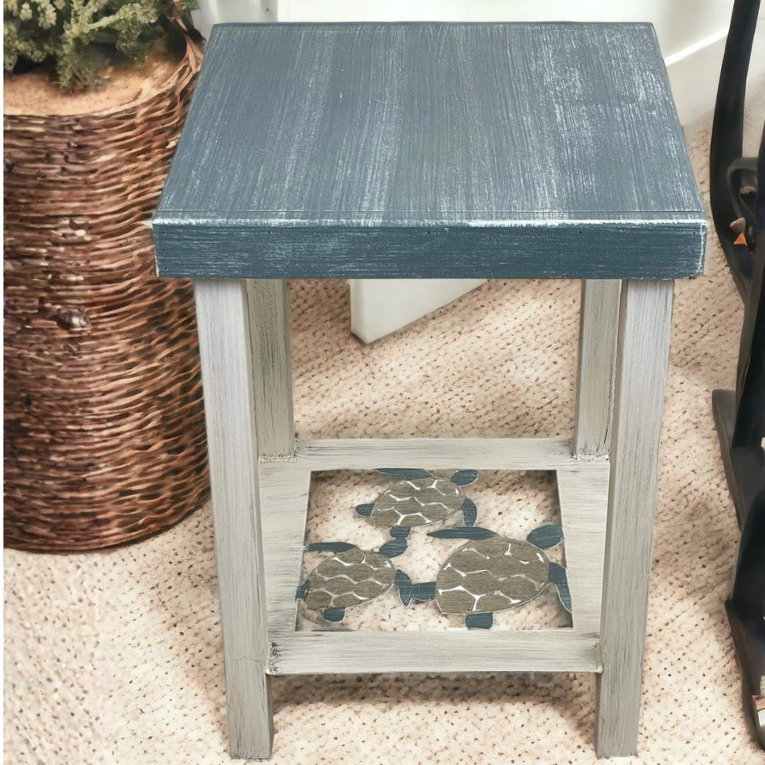 Turtle Square End Table