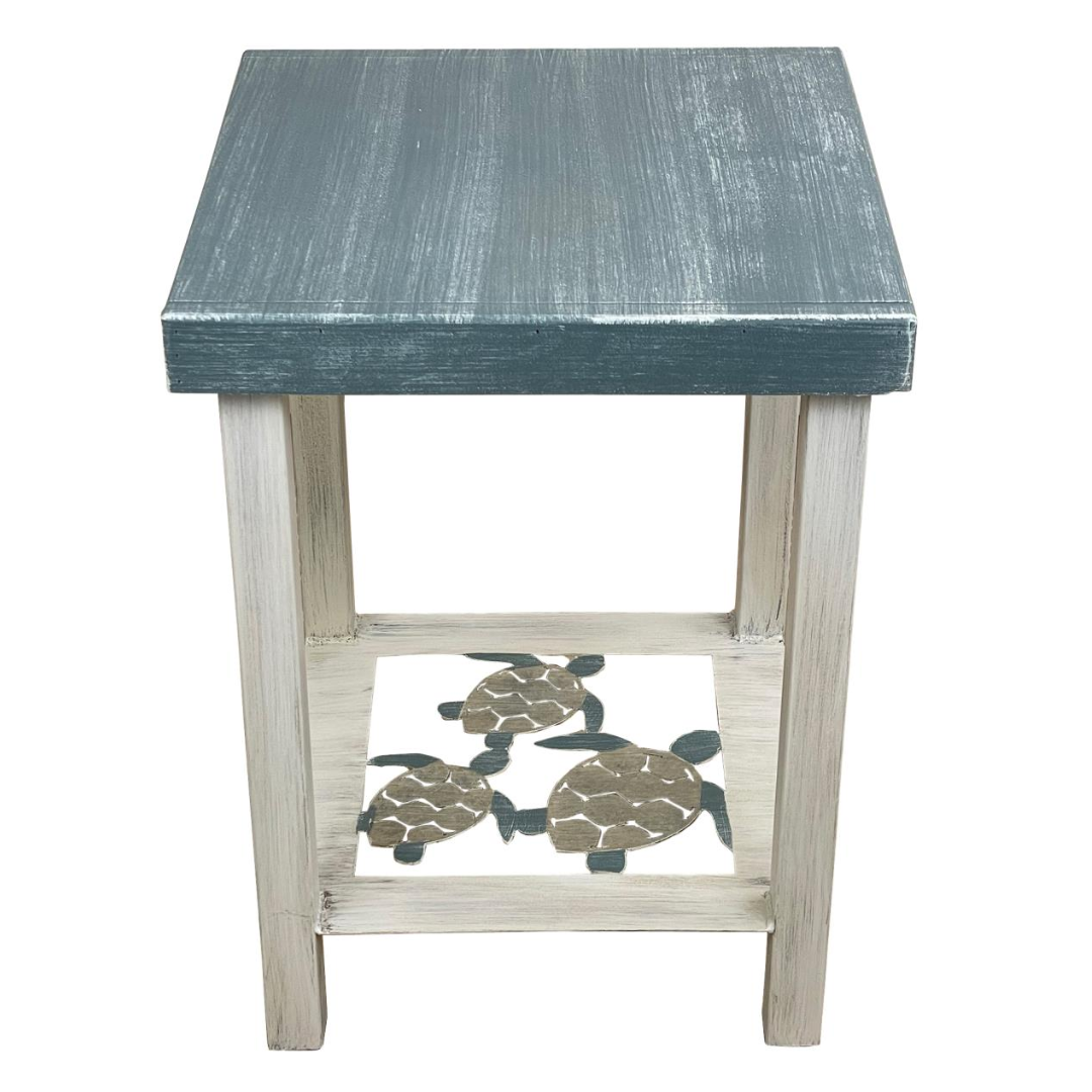 Turtle Square End Table
