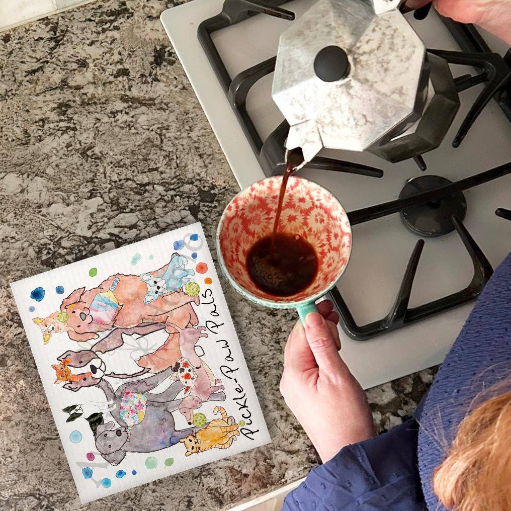 Swedish Dishcloth-Pickleball Pals