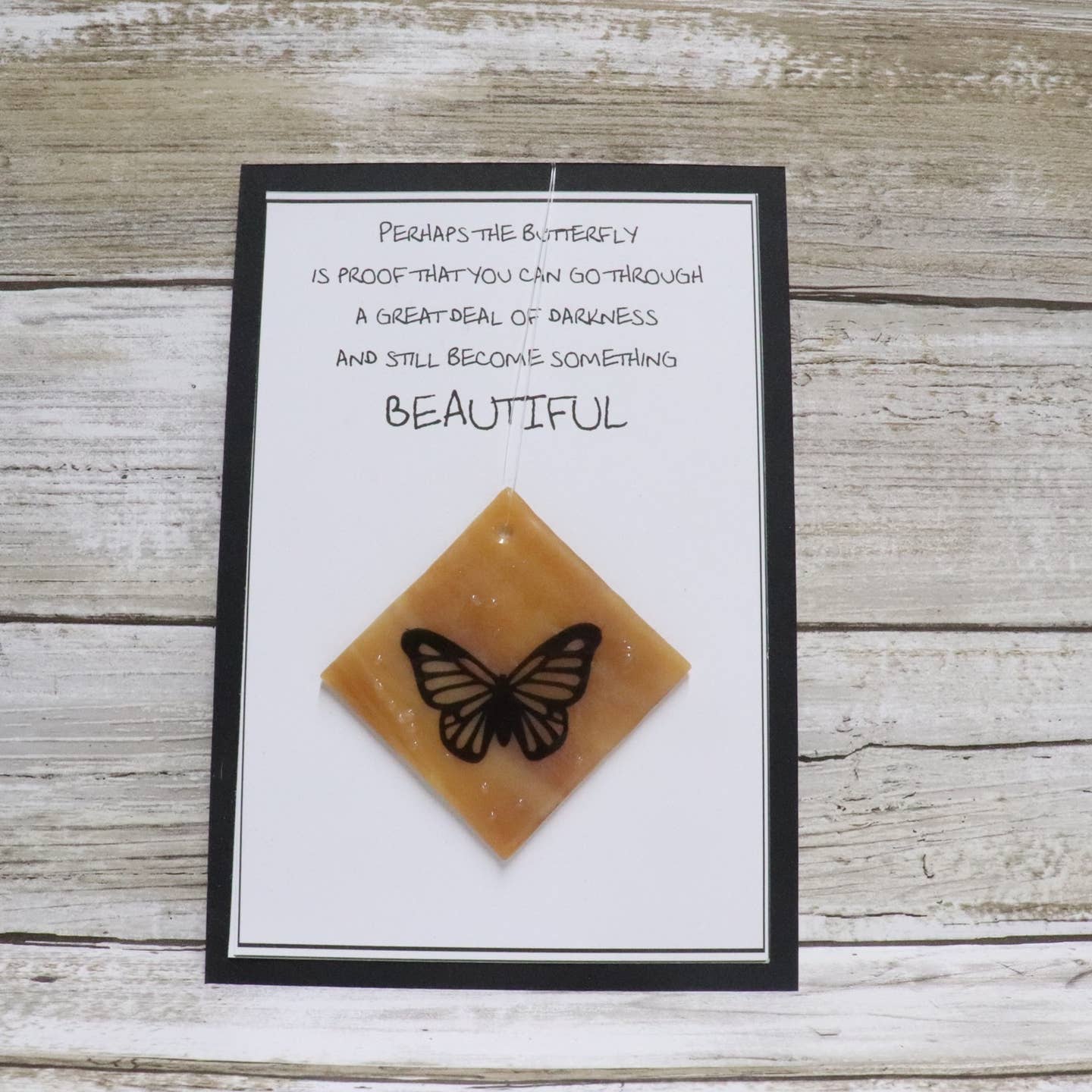 Suncatcher Card-Butterfly